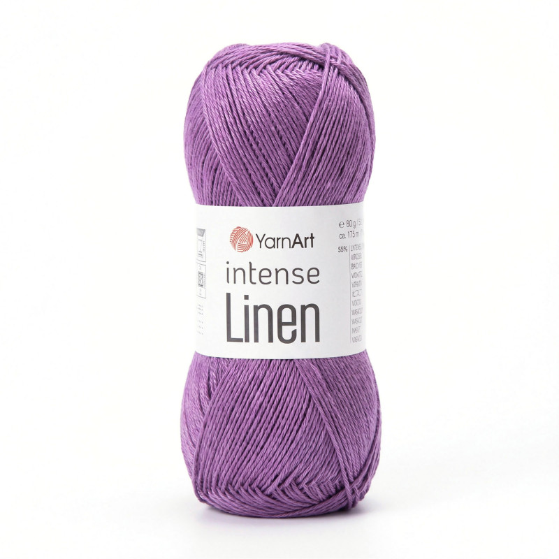 4112 - violetinė YarnArt Intense Linen