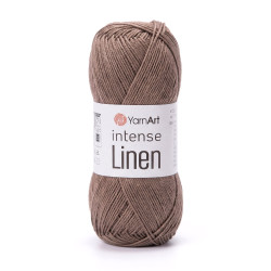4118 - kakavos ruda YarnArt Intense Linen