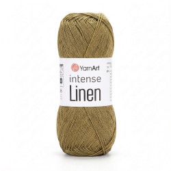 4121 - samanų žalia YarnArt Intense Linen