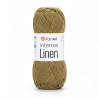 4121 - samanų žalia YarnArt Intense Linen