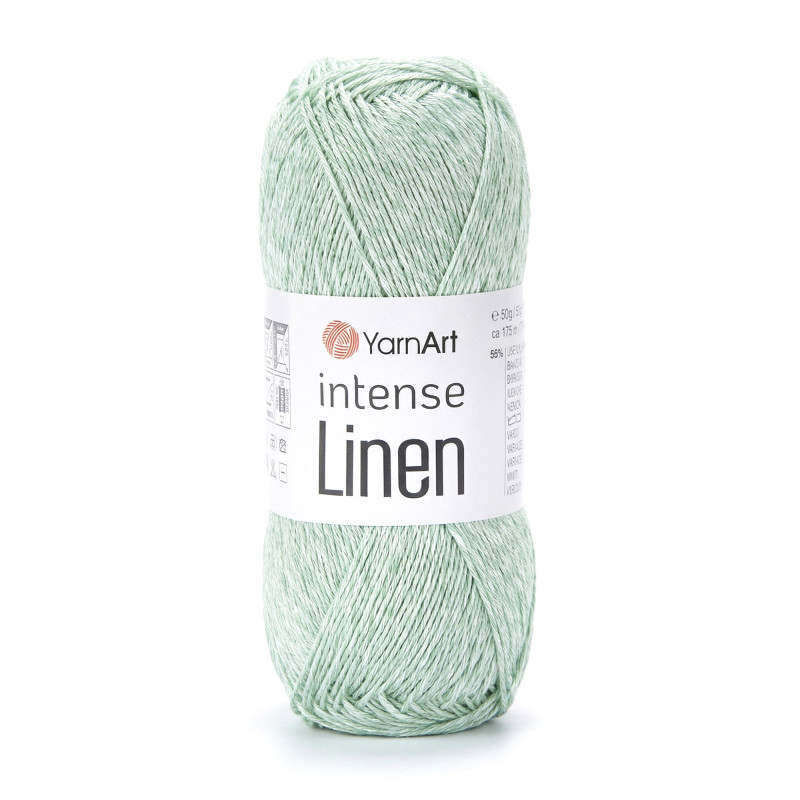 4124 - pistacijų YarnArt Intense Linen