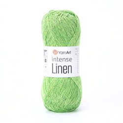 4125 - neoninė žalia YarnArt Intense Linen