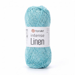 4130 - šviesi turkio YarnArt Intense Linen