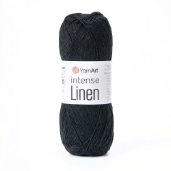 4135 - juoda YarnArt Intense Linen