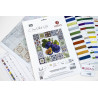 B7057 - Viduržemio jūros figų mozaika (Mediterranean Fig Mosaic) siuvinėjimo rinkinys Luca-S