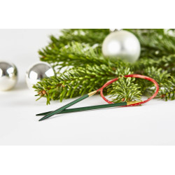 Addi 705-2 addiChristmas 80 cm apskrito mezgimo virbalai