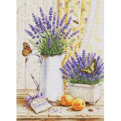 B7063 - Levandų kvapas (Lavender Scent) siuvinėjimo rinkinys Luca-S