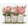 B7065 - Skleidžiasi  po truputį (Little by Little Blooming) siuvinėjimo rinkinys Luca-S