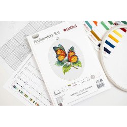 BC239 - Susitikimas po lietaus (Meeting After the Rain) siuvinėjimo rinkinys Luca-S