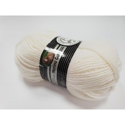 100 - balta Madame Tricote Paris Merino Gold 200