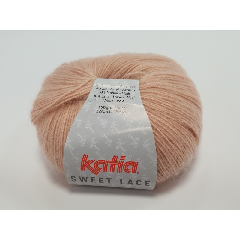 10 - šviesi rožinė Katia Sweet Lace