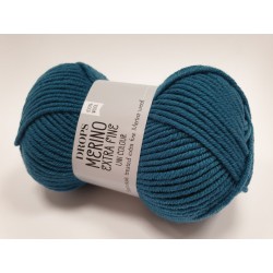 28 - jūros žalia DROPS Merino Extra Fine