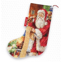 PM1232 - kalėdinė kojinė (Christmas Stocking) siuvinėjimo rinkinys Luca-S