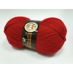 033 - raudona Merino Gold Madame Tricote Paris