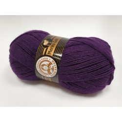 060 - tamsi violetinė Merino Gold Madame Tricote Paris