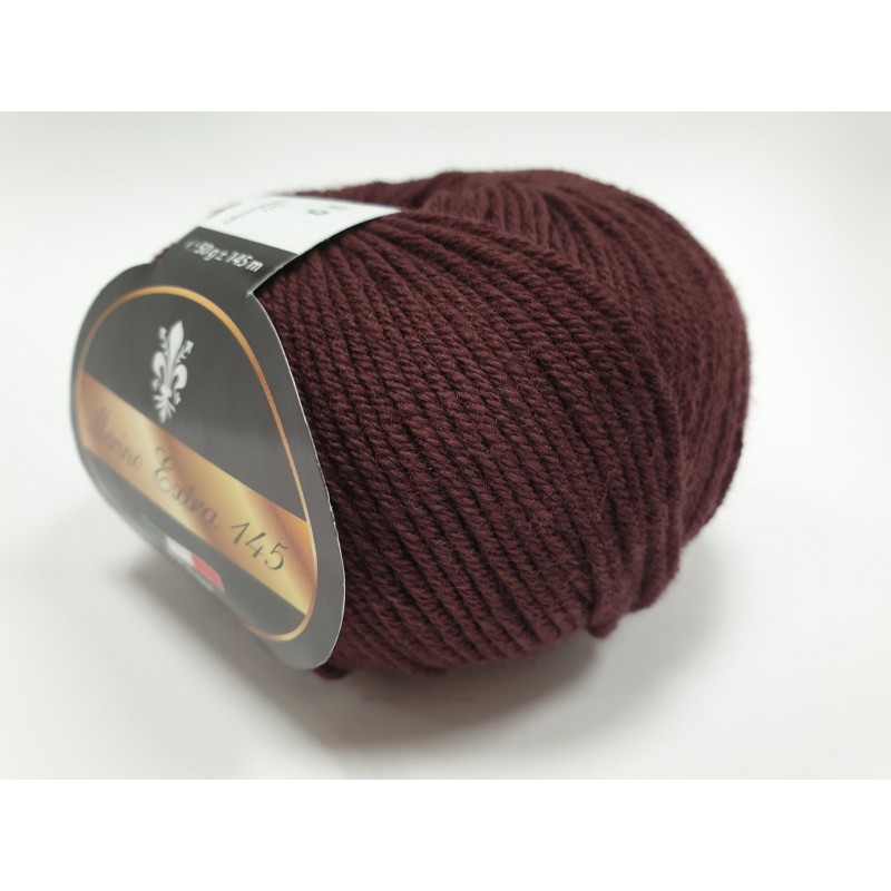 601 - burgundiška Merino Extra 145