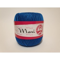 4935 - ryški mėlyna Madame Tricote Paris Maxi