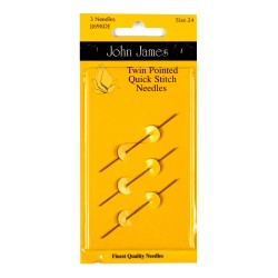 John James JJ698DE dvipusė adata greitam siuvinėjimui Nr.24