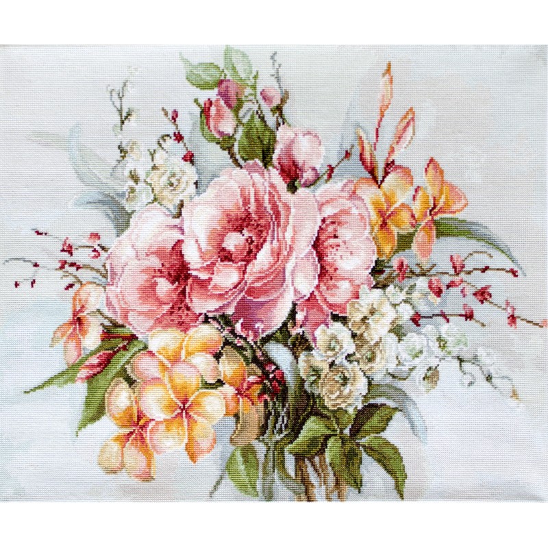 BA2364 - gėlių puokštė (Flower bouquet) siuvinėjimo rinkinys Luca-S BA2364 - gėlių puokštė (Flower bouquet) siuvinėjimo rinkinys Luca-S