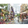 B2365 - Paryžius gėlėse (Paris in Flowers) siuvinėjimo rinkinys Luca-S
