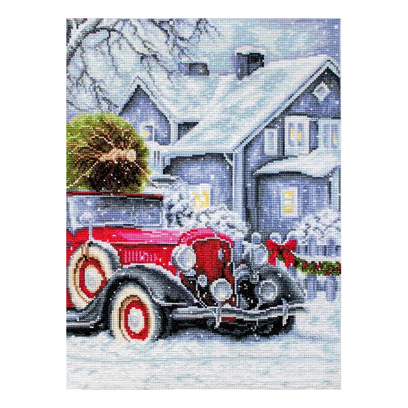 BU4010 - Žiemos atostogos (Winter Holidays) siuvinėjimo rinkinys Luca-S