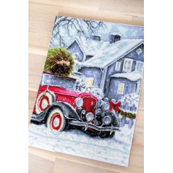 BU4010 - Žiemos atostogos (Winter Holidays) siuvinėjimo rinkinys Luca-S