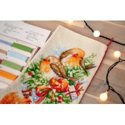 PM1229 - kalėdinė kojinė (Christmas Stocking) siuvinėjimo rinkinys Luca-S