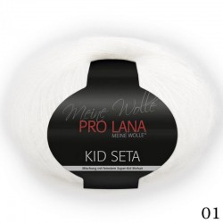 01 - balta Pro Lana Kid Seta