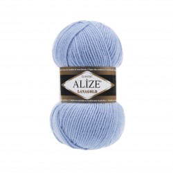 40 - ryški mėlyna Alize Lanagold CLASSIC