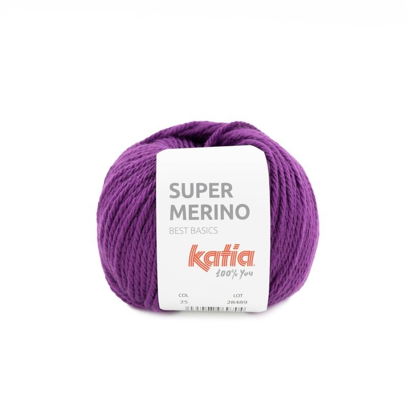 25 - alyvinė Katia Super Merino