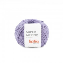 26 - šviesi violetinė Katia Super Merino