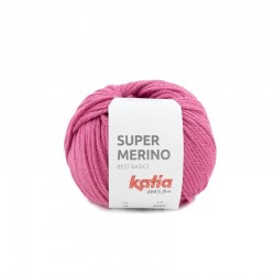 28 - rožinė Katia Super Merino