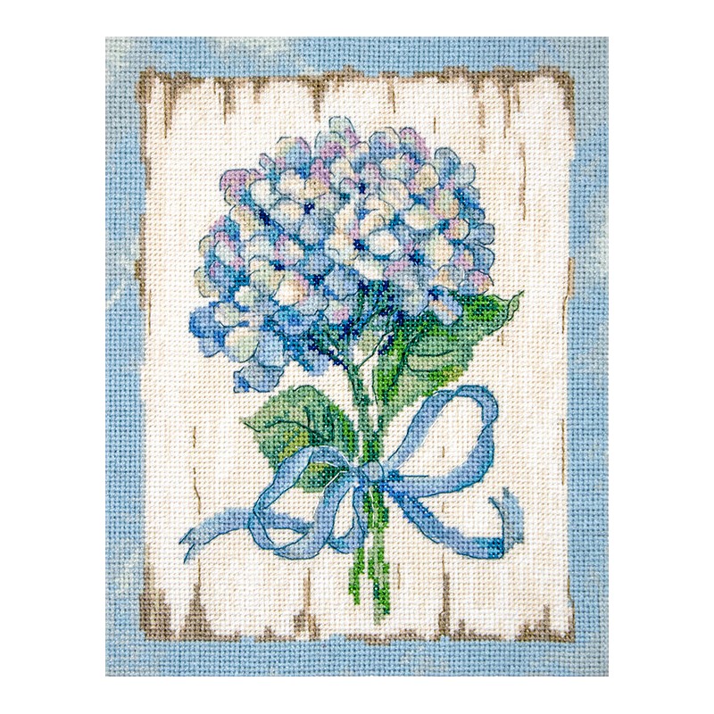 LETI 973 - Mėlyna I (Blue I) siuvinėjimo rinkinys Letistitch