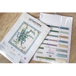 LETI 974 - Mėlyna II (Blue II) siuvinėjimo rinkinys Letistitch