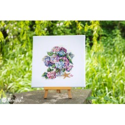 K-178 - Hortenzija (Hydrangea) siuvinėjimo rinkinys Merejka