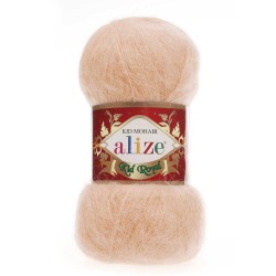 491 - persikinė Alize Kid Mohair