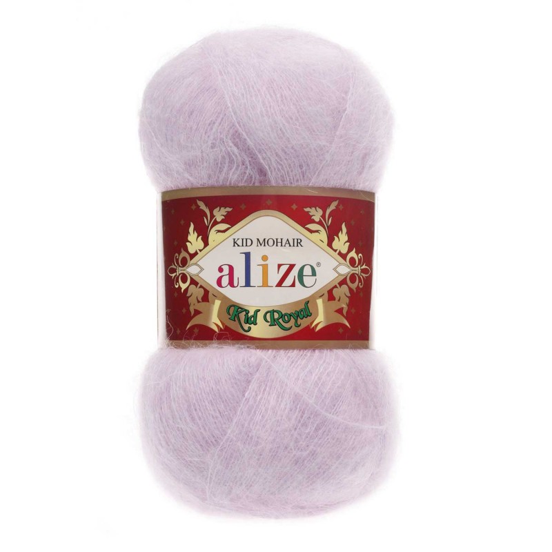 275 - alyvinė pudra Alize Kid Mohair