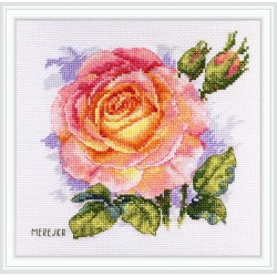 K-138 - Rožė (Rose) siuvinėjimo rinkinys Merejka