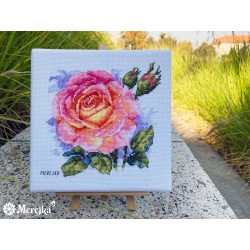 K-138 - Rožė (Rose) siuvinėjimo rinkinys Merejka