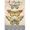 LETI 975 - Vintage Wings-Le Papillons siuvinėjimo rinkinys Letistitch