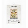 LETI 975 - Vintage Wings-Le Papillons siuvinėjimo rinkinys Letistitch