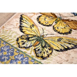 LETI 975 - Vintage Wings-Le Papillons siuvinėjimo rinkinys Letistitch