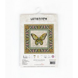 LETI 981 - Vintage Butterfly siuvinėjimo rinkinys Letistitch