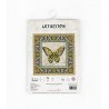 LETI 981 - Vintage Butterfly siuvinėjimo rinkinys Letistitch