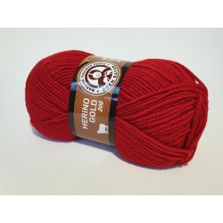 033 - raudona Madame Tricote Paris Merino Gold 200