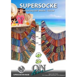 2635 ONline Supersocke 100 Sort. 307 - Bahia Color