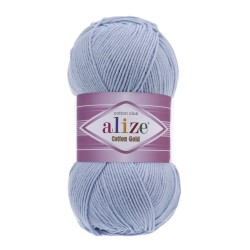 40 - mėlyna Alize Cotton Gold