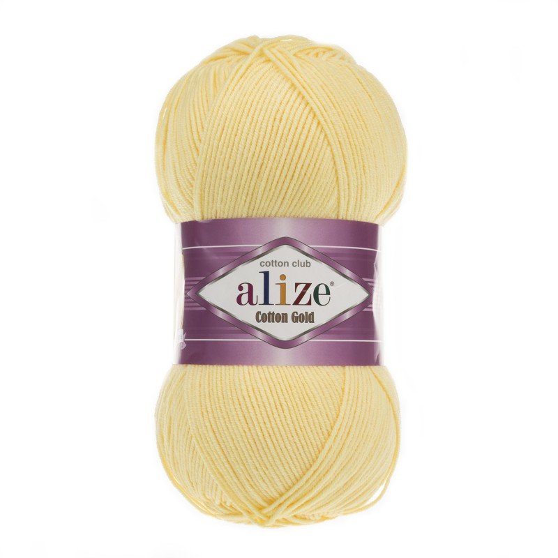 187 - šviesi geltona Alize Cotton Gold