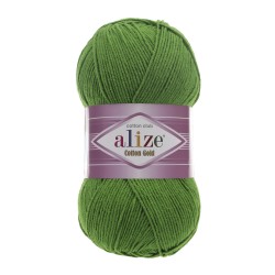 126 - žolės žalia Alize Cotton Gold