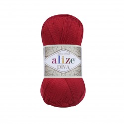 106 - raudona Alize Diva